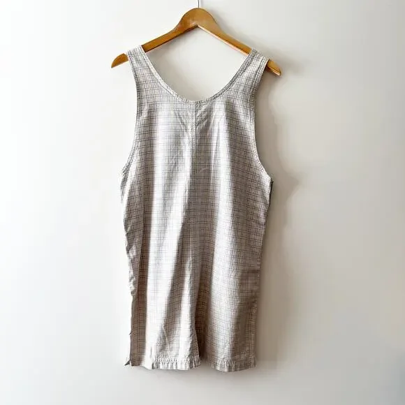 90s Vintage Looney Tunes Plaid Tank Dress Size Small - Picture 3 of 7